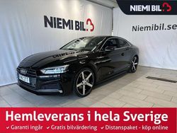 Svart Begagnad 2017 Audi A5 S-Line Sportkupé | 229 800 kr (Bra pris)