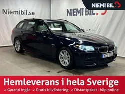 Svart Begagnad 2017 BMW 530 M Sport Kombi | 319 900 kr (Marknadspris)