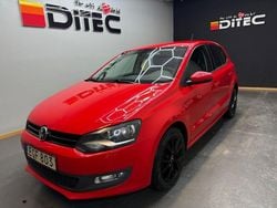 Röd Begagnad 2014 VW Polo Halvkombi | 84 900 kr (Bra pris)