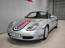 Silver samma som bilen Begagnad 2000 Porsche Boxster Cab | 109 900 kr (Superpris)