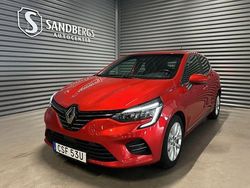 Röd Begagnad 2021 Renault Clio V Intens Halvkombi | 174 500 kr (Marknadspris)