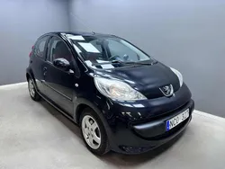 Svart Begagnad 2007 Peugeot 107 Halvkombi | 24 900 kr (Bra pris)
