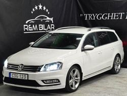 Vit Begagnad 2014 VW Passat R-line Kombi | 69 800 kr (Bra pris)