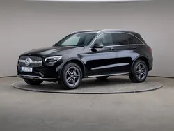 Svart Begagnad 2022 Mercedes GLC300e AMG line SUV | 395 000 kr (Bra pris)