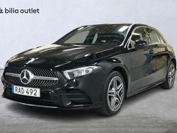 Svart Begagnad 2022 Mercedes A250 AMG Halvkombi | 259 900 kr (Marknadspris)