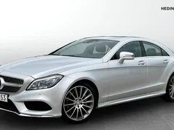 Svart Begagnad 2015 Mercedes CLS400 AMG line Sportkupé | 295 000 kr