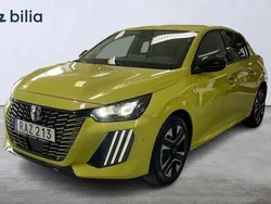 Gul Begagnad 2023 Peugeot 208 Halvkombi | 189 000 kr (Dyr)