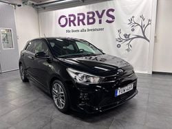 Svart (svartmetallic) Begagnad 2018 Kia Rio GT-Line Halvkombi | 164 900 kr (Marknadspris)