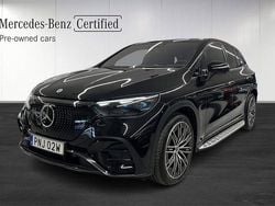 Obsidiansvart metallic Begagnad 2024 Mercedes EQE350 AMG Line Premium SUV | 749 000 kr (Marknadspris)