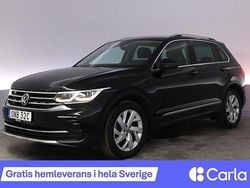 Svart Begagnad 2022 VW Tiguan Elegance SUV | 312 900 kr (Bra pris)