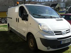 Vit Begagnad 2014 Nissan Primastar Minibuss | 58 000 kr (Dyr)