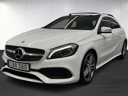 Svart Begagnad 2018 Mercedes A180 AMG Halvkombi | 219 000 kr (Bra pris)