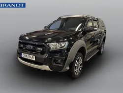 Svart Begagnad 2020 Ford Ranger Wildtrack Pickup | 349 000 kr (Marknadspris)