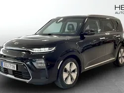Svart (black) Begagnad 2019 Kia Soul EV Advance SUV | 169 900 kr