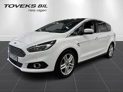 Vit Begagnad 2017 Ford S-MAX S Minibuss | 159 900 kr (Bra pris)