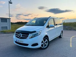 Vit Begagnad 2016 Mercedes V250 Avantgarde Minibuss | 389 900 kr (Marknadspris)