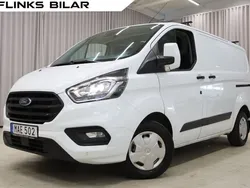 Vit (frozen white) Begagnad 2018 Ford Transit Custom Van | 149 900 kr (Lite dyr)