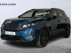 Blå Begagnad 2021 Peugeot 3008 Business-Line SUV | 259 900 kr (Bra pris)