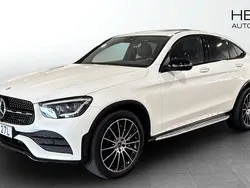 Vit (white) Begagnad 2020 Mercedes GLC400d AMG Sportkupé | 499 900 kr (Marknadspris)