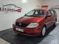Röd Begagnad 2003 Toyota Corolla Kombi | 29 900 kr (Lite dyr)