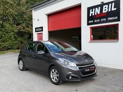 Mörkgrå Begagnad 2017 Peugeot 208 Halvkombi | 79 900 kr (Marknadspris)