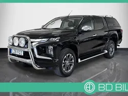 Svart Begagnad 2020 Mitsubishi L200 Pickup | 399 900 kr (Dyr)
