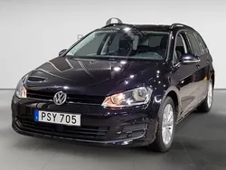 Svart Begagnad 2014 VW Golf VII Kombi | 94 900 kr (Marknadspris)