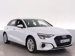 Glaciärvit metallic Begagnad 2023 Audi A3 Advanced Plus | 299 000 kr (Marknadspris)