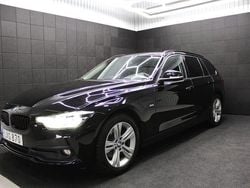 Svart Begagnad 2017 BMW 320 Sport Line Kombi | 139 000 kr (Bra pris)