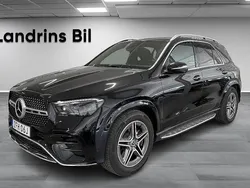 Svart (obsidiansvart metallic) Begagnad 2023 Mercedes GLE350e AMG line SUV | 919 900 kr (Marknadspris)