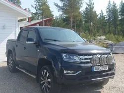 Svart Begagnad 2018 VW Amarok Pickup | 230 000 kr (Bra pris)