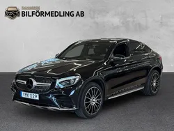 Svart Begagnad 2018 Mercedes GLC220 AMG Sportkupé | 314 900 kr (Marknadspris)