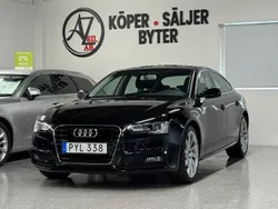 Svart Begagnad 2015 Audi A5 Sportback Sport Halvkombi | 159 900 kr (Dyr)