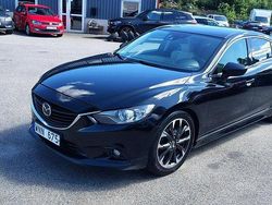 Svart Begagnad 2013 Mazda 6 Sedan | 99 000 kr (Marknadspris)