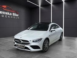 Vit Begagnad 2021 Mercedes CLA250e AMG Sedan | 399 900 kr (Dyr)