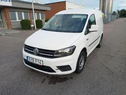 Vit Begagnad 2016 VW Caddy Minibuss | 59 900 kr (Lite dyr)