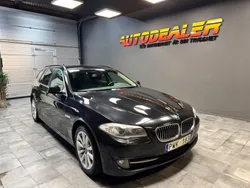 Svart Begagnad 2012 BMW 520 Kombi | 89 900 kr (Marknadspris)