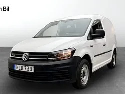 Vit (candyvit) Begagnad 2019 VW Caddy Comfortline Minibuss | 159 900 kr