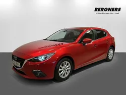 Röd Begagnad 2015 Mazda 3 Inclusive Halvkombi | 99 000 kr (Marknadspris)