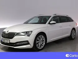 Vit Begagnad 2021 Skoda Superb LAURIN & KLEMENT Kombi | 272 900 kr (Bra pris)