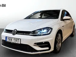 Vit Begagnad 2019 VW Golf VII R-line Plus Halvkombi | 224 900 kr (Marknadspris)