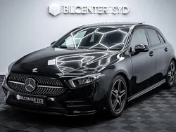 Svart Begagnad 2018 Mercedes A180 AMG Halvkombi | 259 900 kr (Dyr)
