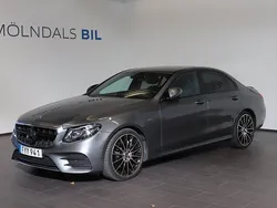 Grå (grå metallic) Begagnad 2017 Mercedes E220 AMG Sedan | 259 900 kr (Bra pris)