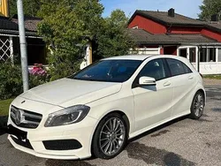 Vit Begagnad 2013 Mercedes A180 AMG line Halvkombi | 129 500 kr (Marknadspris)