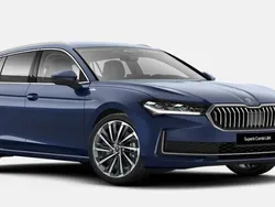 Grå (cobalt blue metallic) Ny 2025 Skoda Superb LAURIN & KLEMENT Kombi | 514 900 kr (Marknadspris)