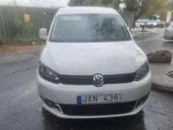 Vit Begagnad 2010 VW Caddy Minibuss | 49 900 kr (Lite dyr)