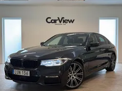 Svart Begagnad 2017 BMW 520 M Sport Sedan | 299 900 kr (Bra pris)