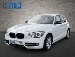 Vit Begagnad 2013 BMW 118 Sport Line Halvkombi | 129 900 kr (Marknadspris)