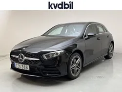 Svart Begagnad 2022 Mercedes A250 AMG line Halvkombi | 279 900 kr (Superpris)