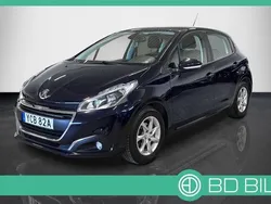 Blå Begagnad 2019 Peugeot 208 Halvkombi | 99 900 kr (Bra pris)